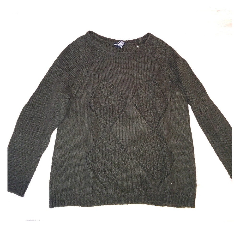 Olive green sweater